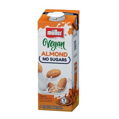 MULLER Vegan Bautura Migdale fara Zahar 1 L