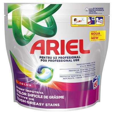 ARIEL PROFESSIONAL Color 60 Capsule Detergent Rufe