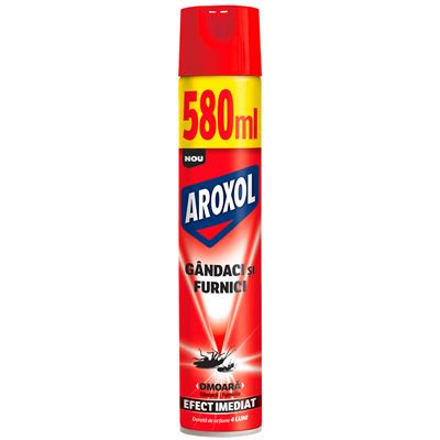 AROXOL Spray Impotria Gandacilor si Furnicilor 580 ml