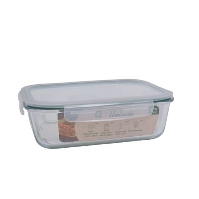 UNIGLASS Caserola Dreptunghiulara Borosilicat 2500 ml