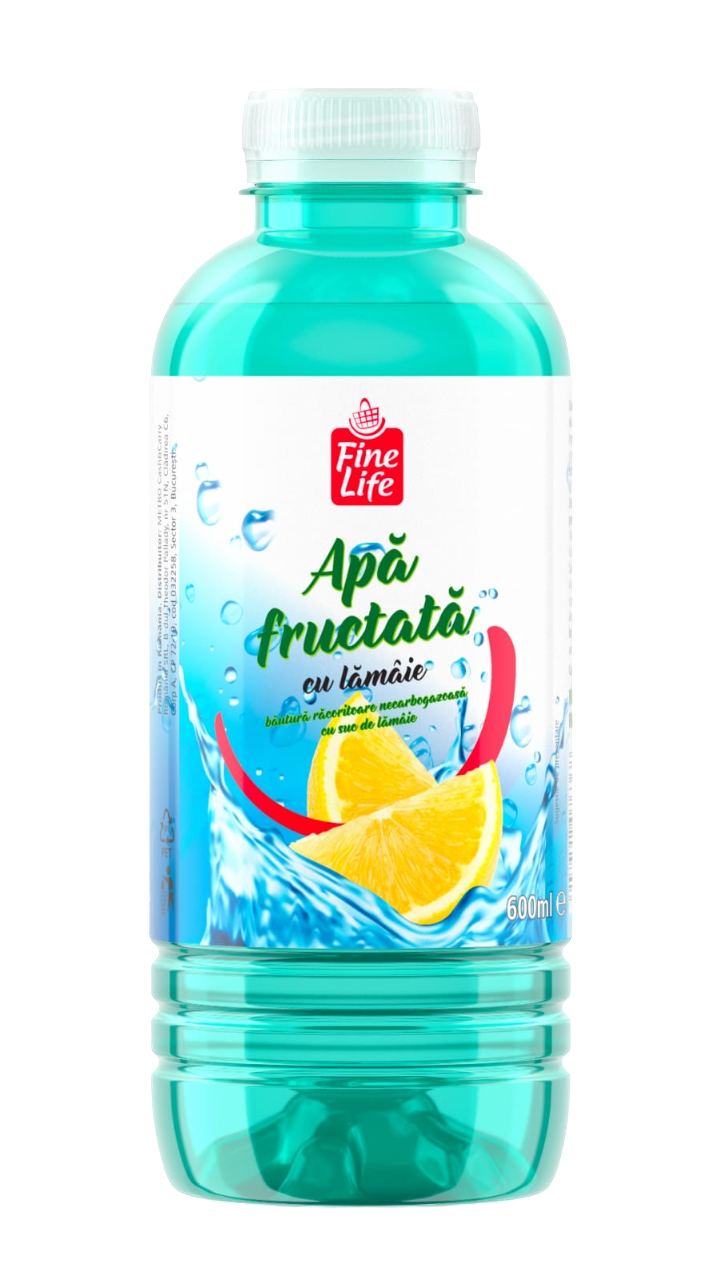 Fine Life Apa Aromatizata Lamaie 6 x 0,6 L