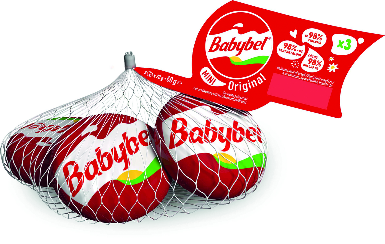 Babybel 3 Mini Rolls Branza 60 g