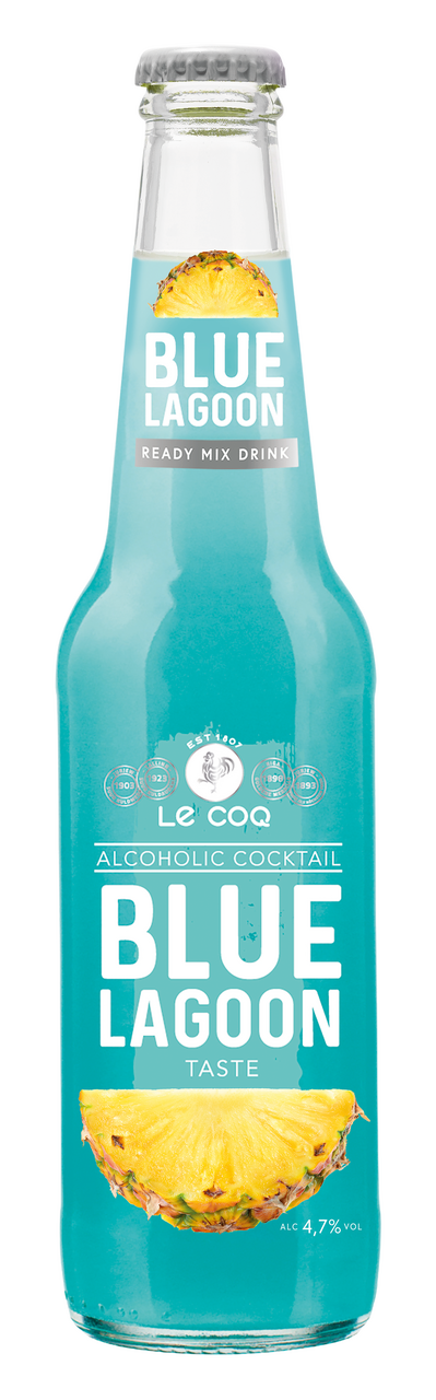 Le COQ Cocktail Blue Lagoon 4,7% SGR 0,33 L