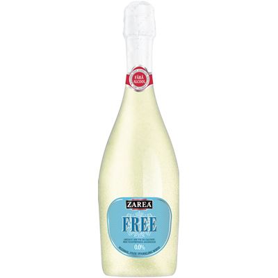 ZAREA Free Vin Spumant Alb 0% SGR 0,75 L