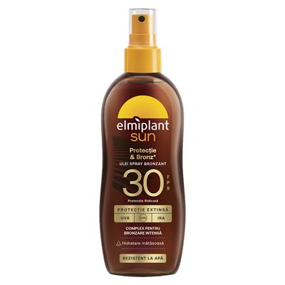 elmiplant sun Ulei Spray Protectie & Bronz SPF30 150 ml