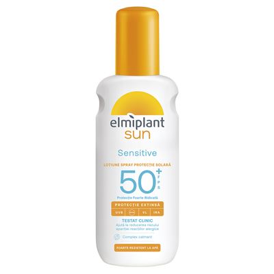 elmiplant sun Loțiune Spray Protecție Solară Sensitive SPF50+ 200 ml