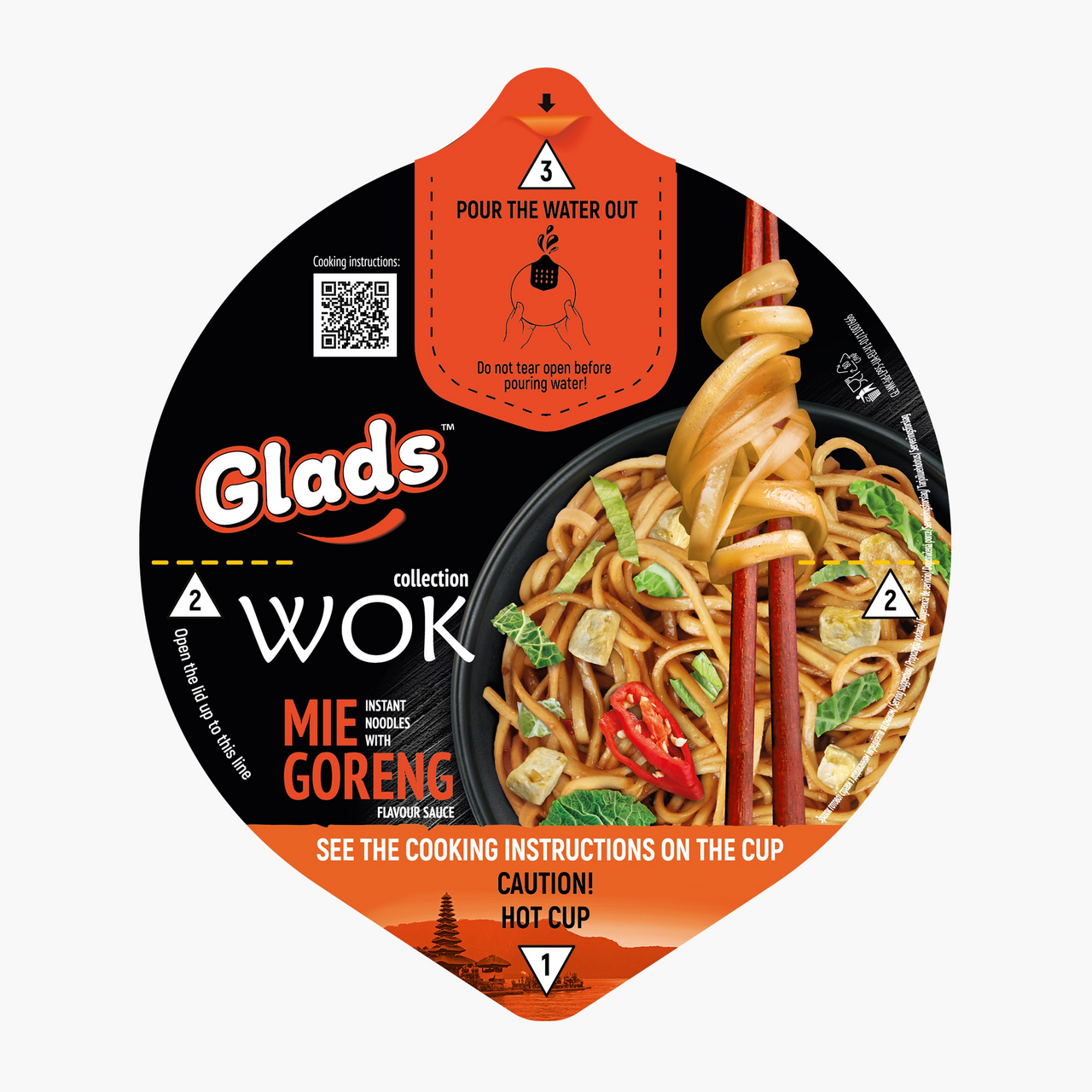 Glads Taitei Instant Aroma Pui si Mie Goreng 95 g