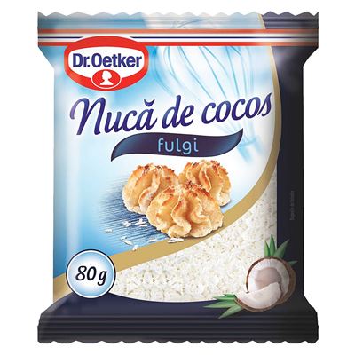Dr.Oetker Nuca Cocos Fulgi 80 g