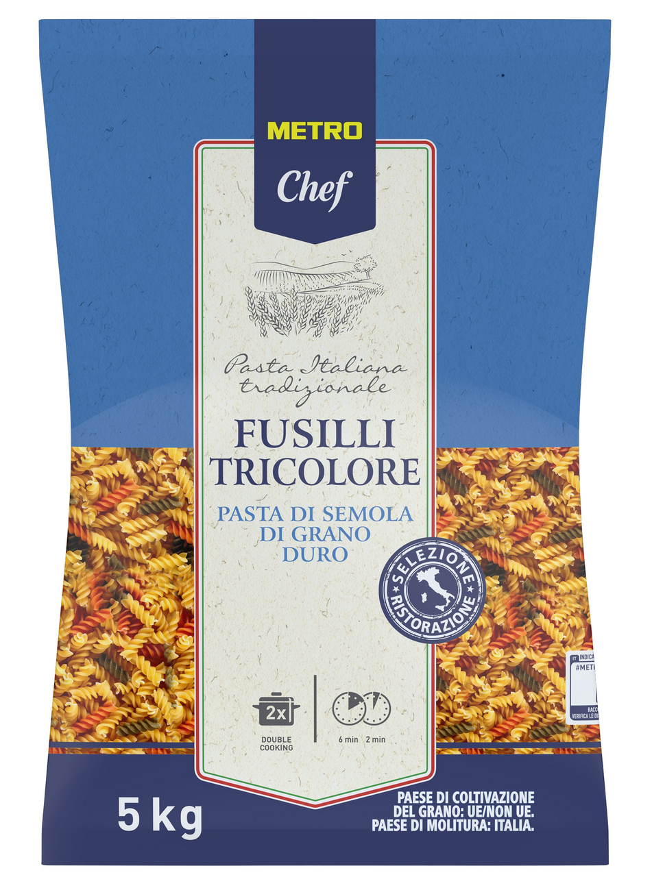 METRO Chef Fusilli Tricolore 5 kg