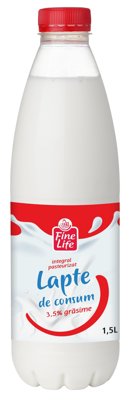 Fine Life Lapte Consum 3,5% 1,5 L