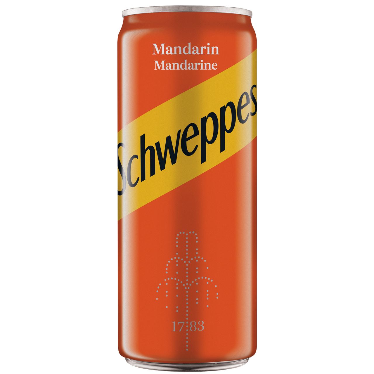 Schweppes Mandarin Băutură Răcoritoare Carbogazoasă 0,33 L, 4 doze