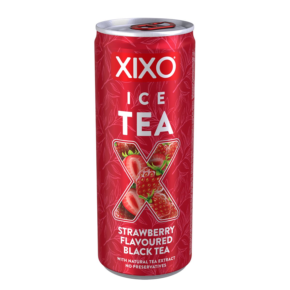 Xixo Ice Tea Căpșuni 0,25 L, 24 doze