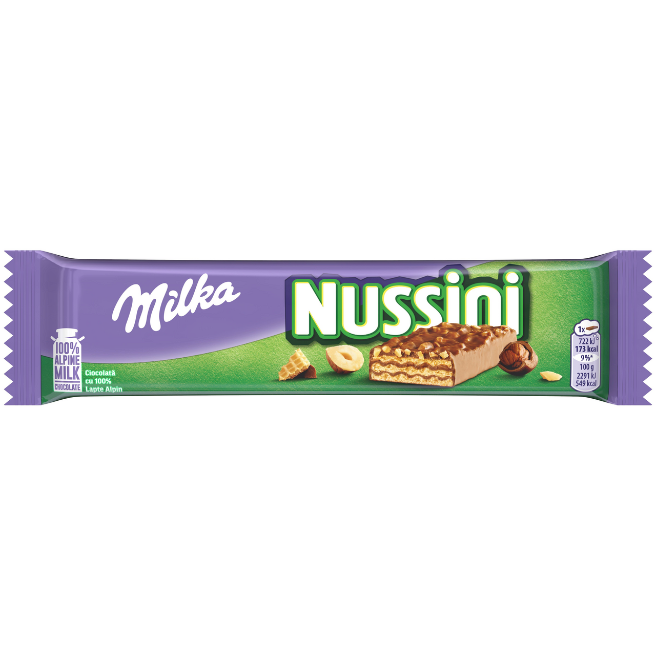 milka Nussini Napolitana Alune 31,5 g