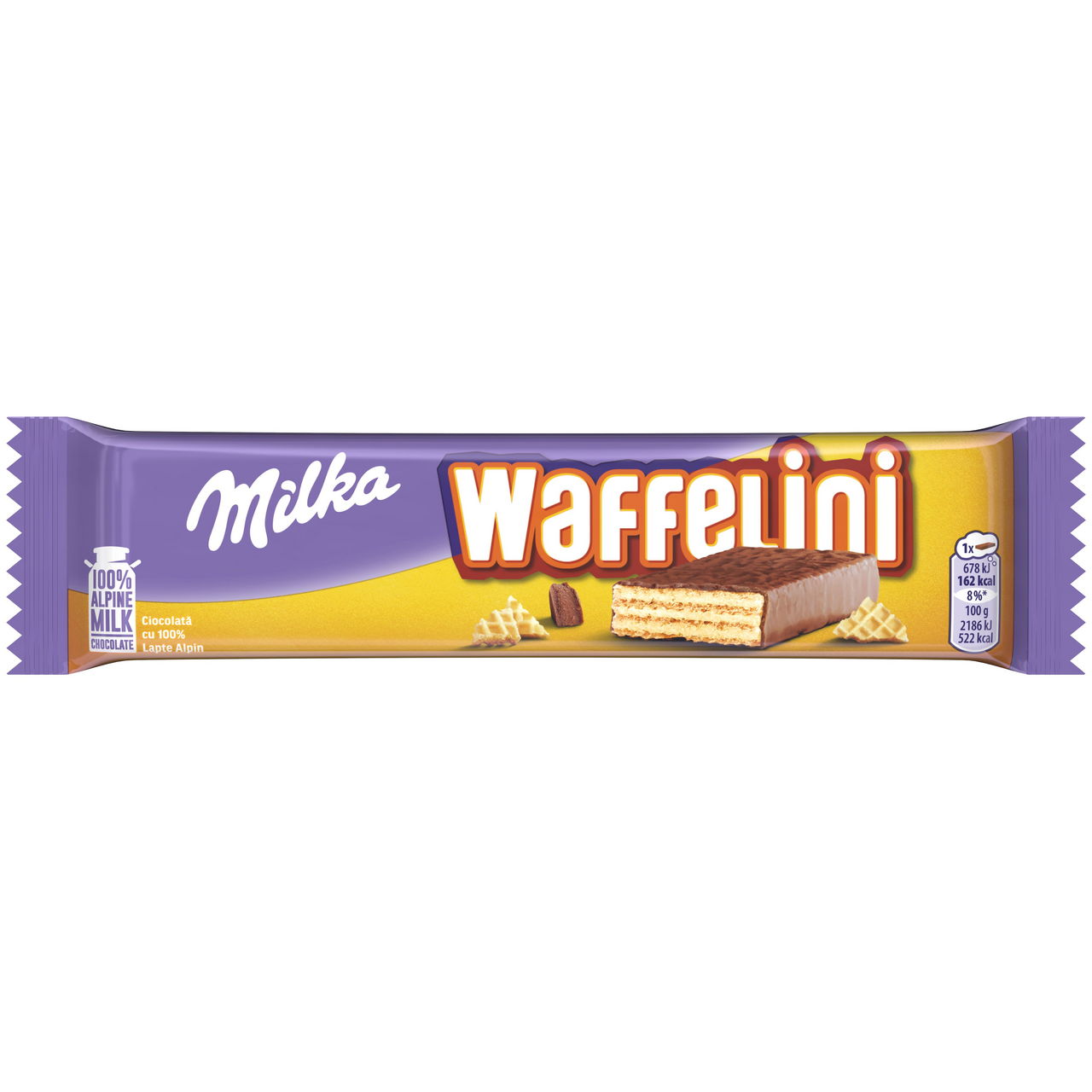 milka Wafellini Napolitana Crema Lapte 31 g