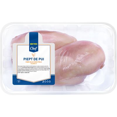 METRO Chef Piept Pui Dezosat fara Piele 650 g