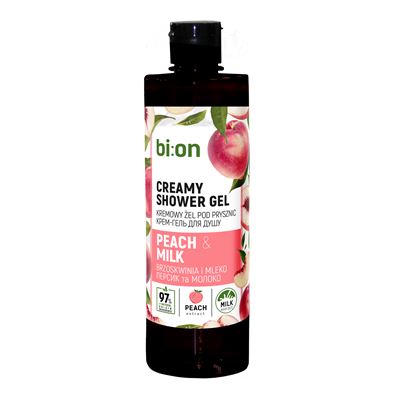 bi:on Gel de Dus Piersica & Lapte 473 ml