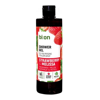 bi:on Gel de Dus Capsuni & Melissa 473 ml