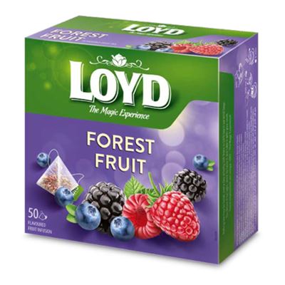 LOYD 50 Pliculete Ceai Fructe de Padure 100 g