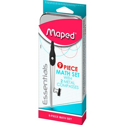 Maped Trusa Geometrie cu 9 Piese