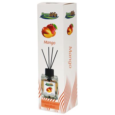 Purelife Odorizant cu Betisoare Mango 120 ml