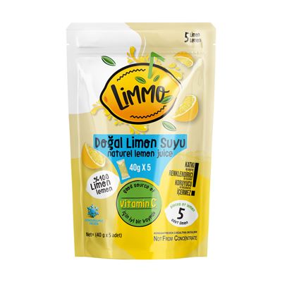 LiMMo 40 Portii Suc de Lamaie 8 x 200 ml
