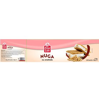 Fine Life Nuga cu Arahide 30 x 40 g