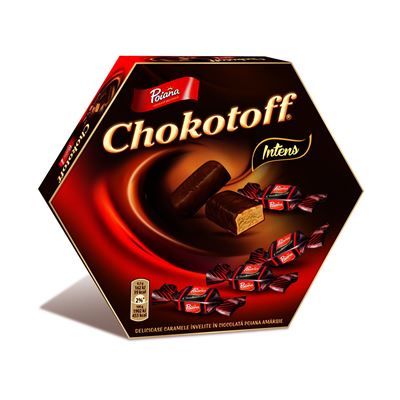 Poiana Chokotoff Bomboane Ciocolata Neagra 221 g
