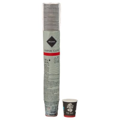 RIOBA Set 80 Pahare Carton 100 ml