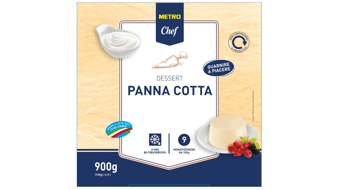 METRO Chef Pana Cotta 9 x 100 g