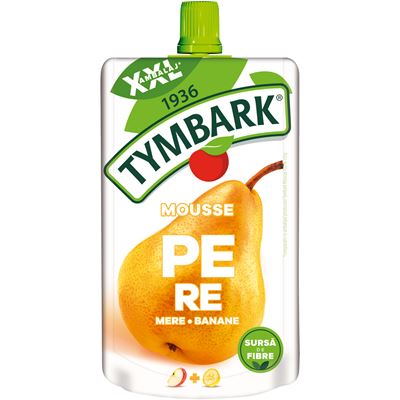 TYMBARK Mousse 100% Pere & Mere & Banane 10 x 200 g