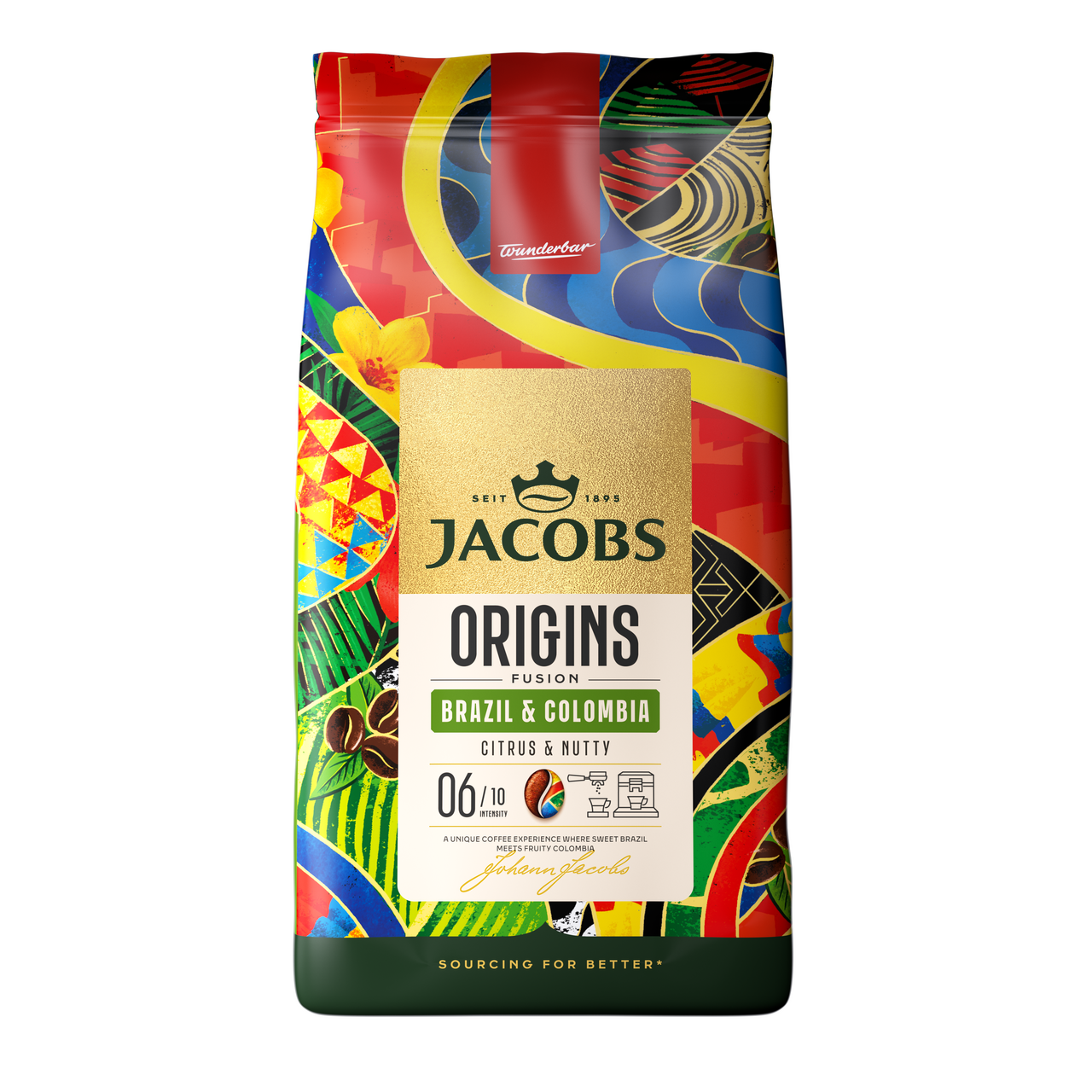 JACOBS Cafea Boabe Brazilia Kenia 1 Kg
