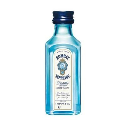 BOMBAY SAPHIRE London Dry Gin 40% 12 x 0,05 L