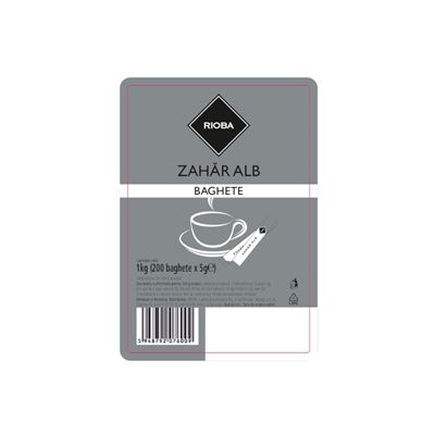 RIOBA 200 Plicuri Zahar Alb Stick 1Kg