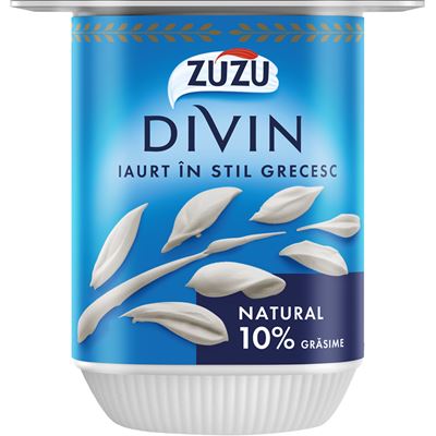 ZUZU Divin Iaurt in Stil Grecesc 10% 140 g