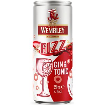 WEMBLEY Fizz Gin Tonic 5,2% SGR 6 x 0,250 l