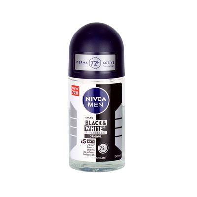 NIVEA Men Deodorant Roll-On Black & White 50 ml
