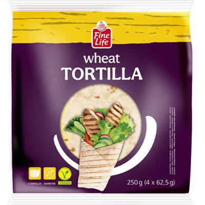 Fine Life Tortilla 4 x 25 cm 250 g
