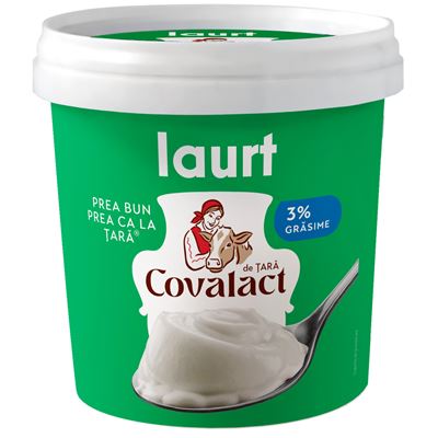Covalact Iaurt Natur 3% 900 g