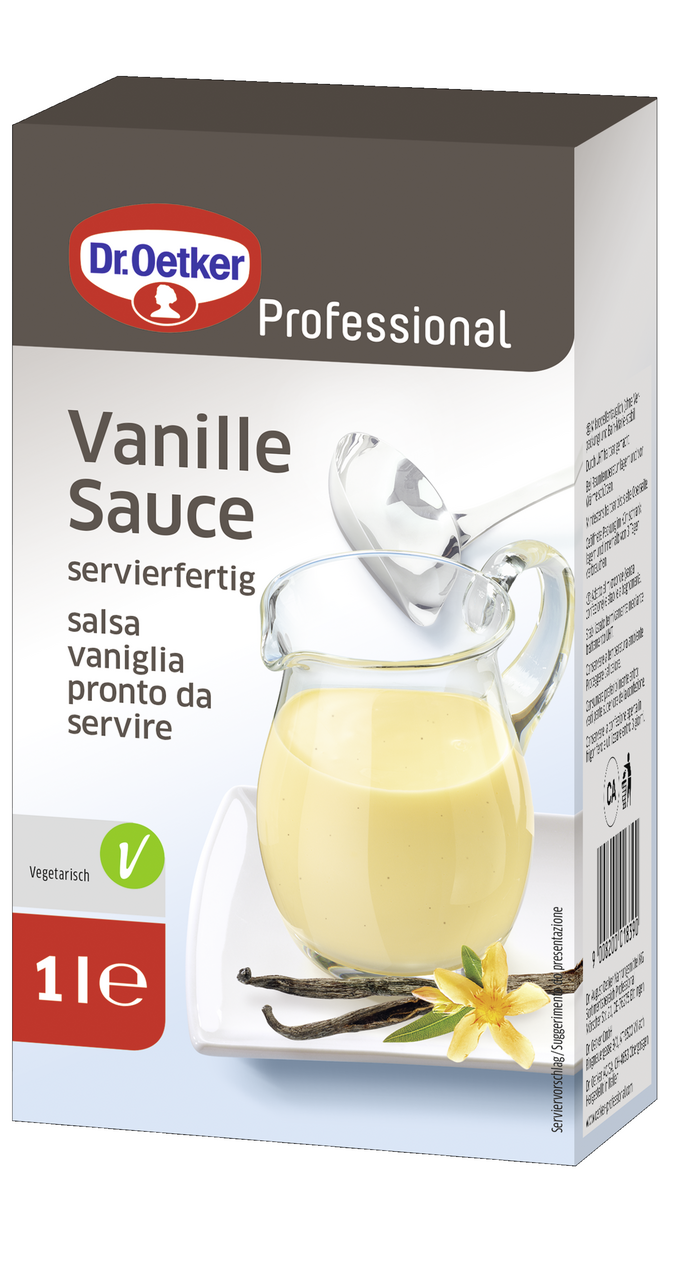 Dr.Oetker Professional Sos Vanilie UHT 1 L