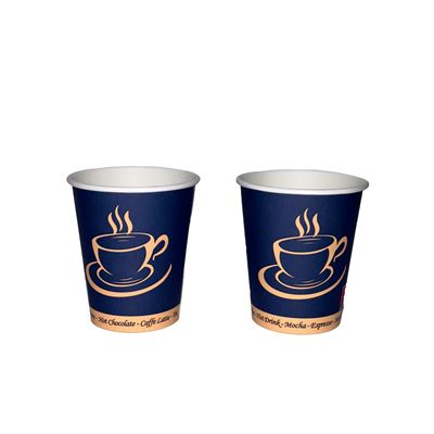 HELLENIC 50 Pahare Carton Albastru 230 ml