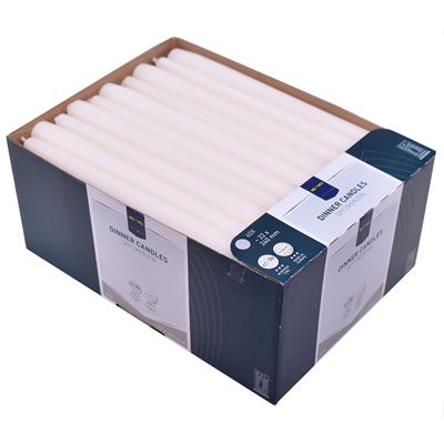 METRO PROFESSIONAL Lumanari Conice Crem 60 bucati