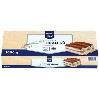 METRO Chef Tiramisu Savoiardi 10 Portii 1 Kg ❄