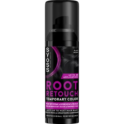 syoss Vopsea Spray Radacini Negru 120 ml