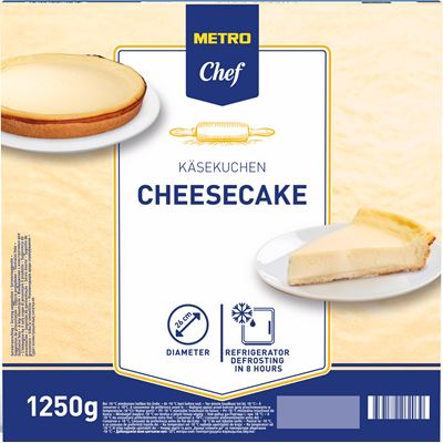 METRO Chef Tarta Cheesecake 1,25 Kg ❄