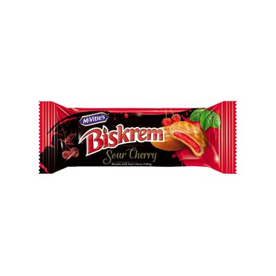 BISKREM Biscuiti Crema Visine 4 x 80 g