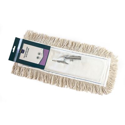 METRO PROFESSIONAL Mop Plat Bumbac + Suport 45 cm