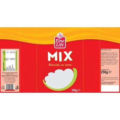 Fine Life Mix Biscuiti Sare 250 g