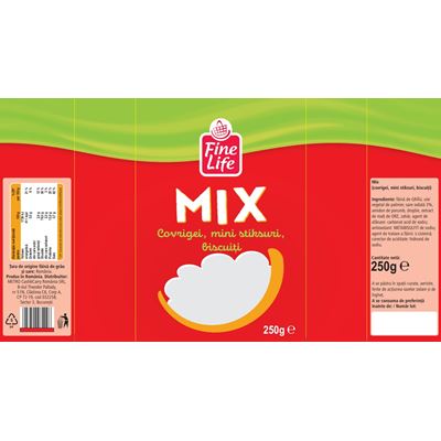 Fine Life Mix Covrigei Sarati 250 g