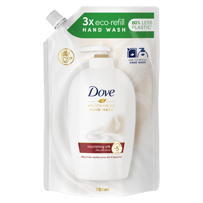 Săpunuri - Dove Rezervă Săpun Lichid Nourishing Silk 750 ml