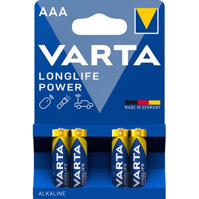 VARTA Longlife Power Baterii AAA 4 bucati